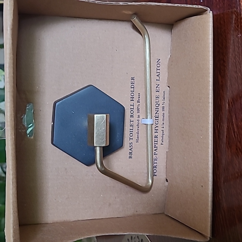 Brass Toilet Roll Holder
